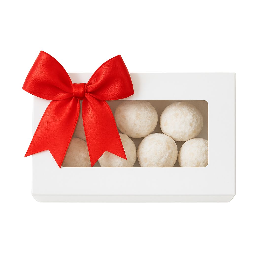 Caja Blanca con Ventana 18x10.5x6.5cm