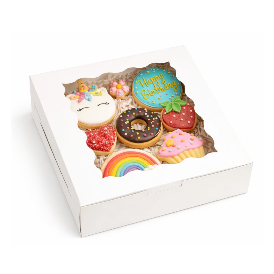 Caja con Ventana 20x20x6.5cm