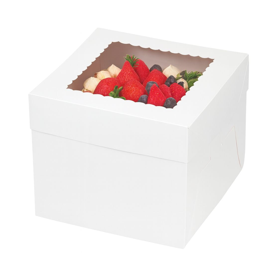 Caja de Carton Con Ventana 30x30x20cm, Pieza