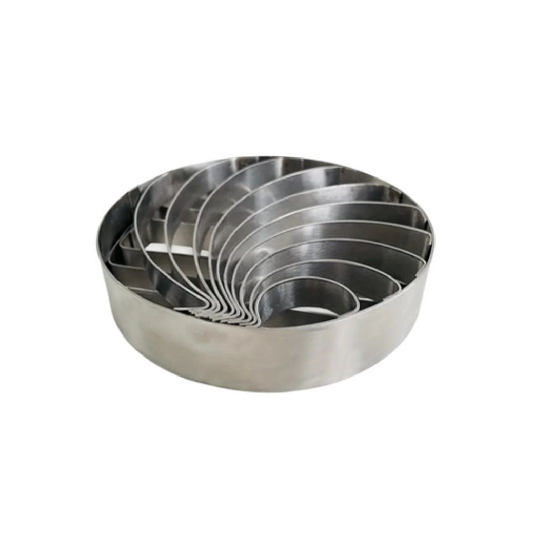 Cake Marcador Concha Tradicional 10.5cm, galvanizado