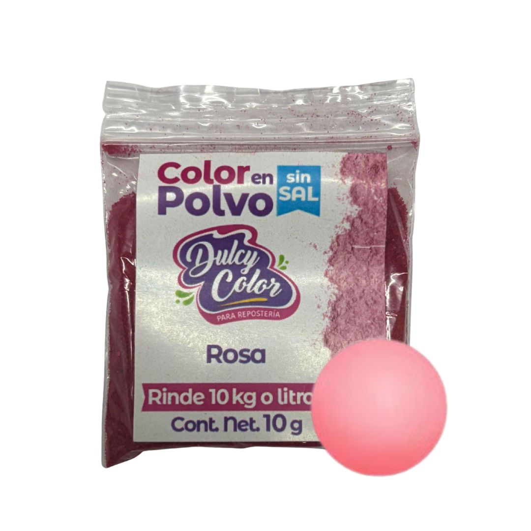 Color En Polvo 10gr S/ Sal Rosa