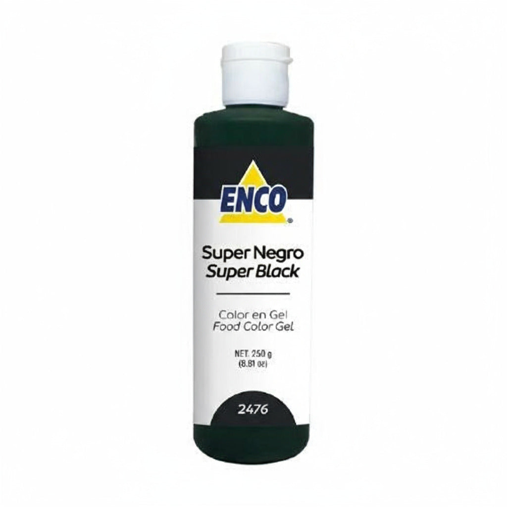 Color Super Negro En Gel Bote De 250Ml