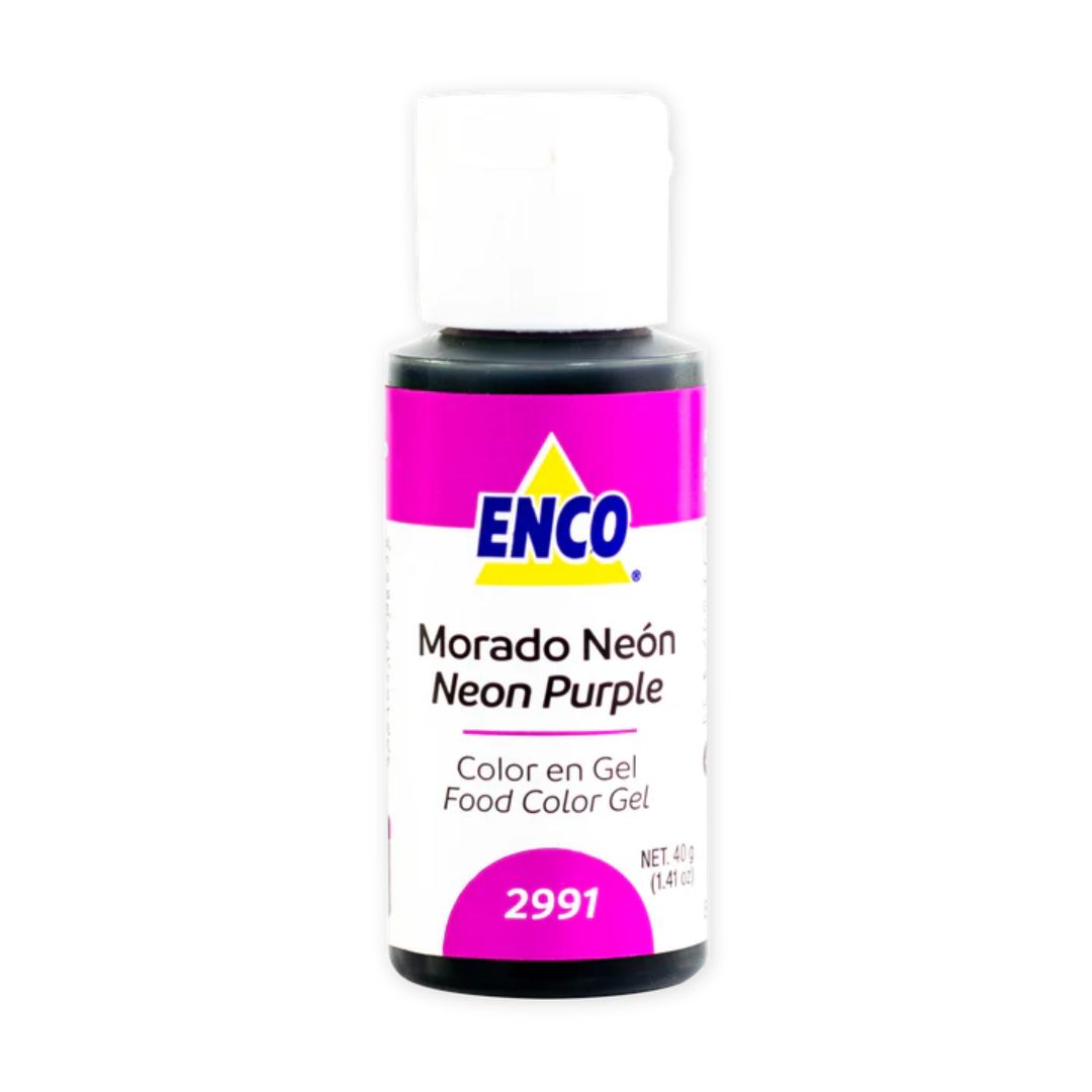 Colorante Enco Morado Neon Bote 40Ml