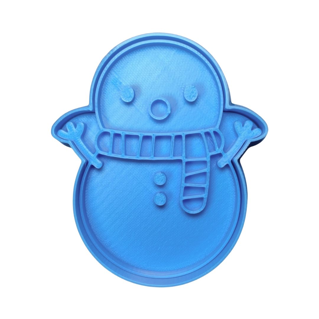 Cortador/Marcador Muñeco De Nieve