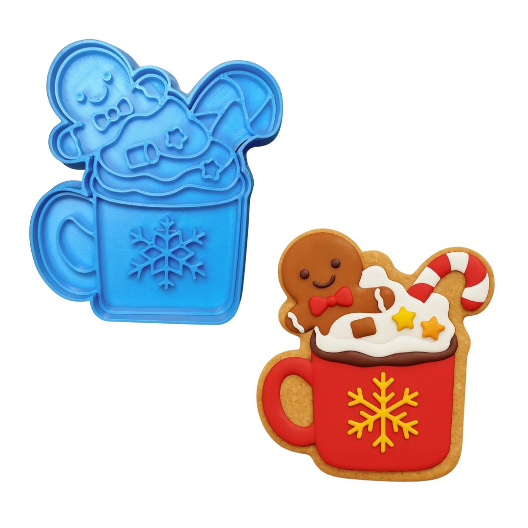 Cortador/Marcador Taza Navideña