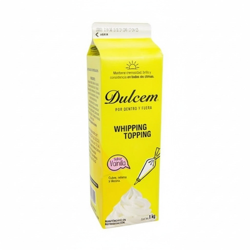 Crema Para Batir Dulcem Sabor Vainilla 1 litro