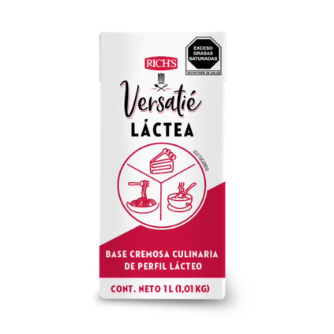 Crema Versatie Lacteo UHT, 1 Litro.