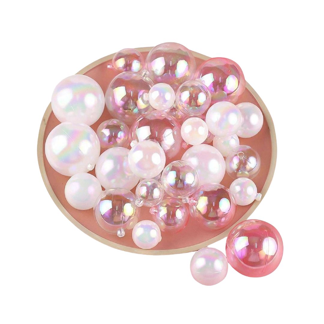 Decoracion De Pastel Esfera Burbuja Transparente, Pieza