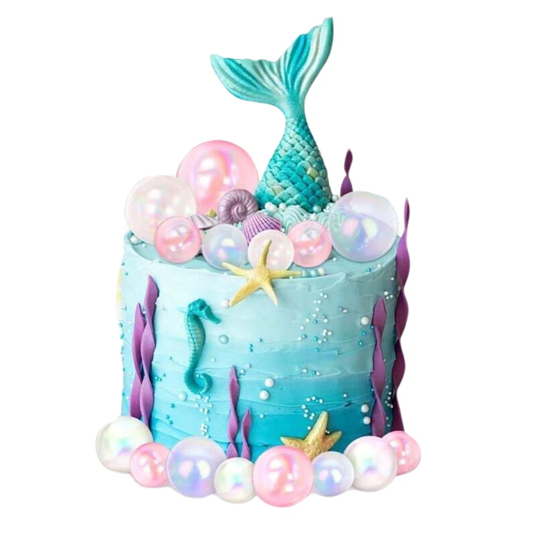 Decoracion De Pastel Esfera Burbuja Transparente, Pieza