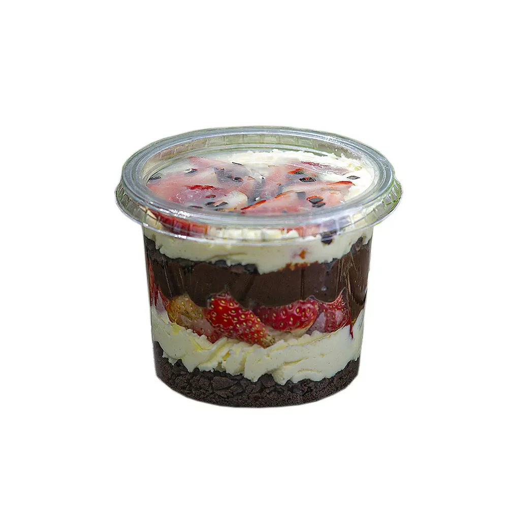 Contenedor Redondo C/ Tapa 350ml, 1 pza