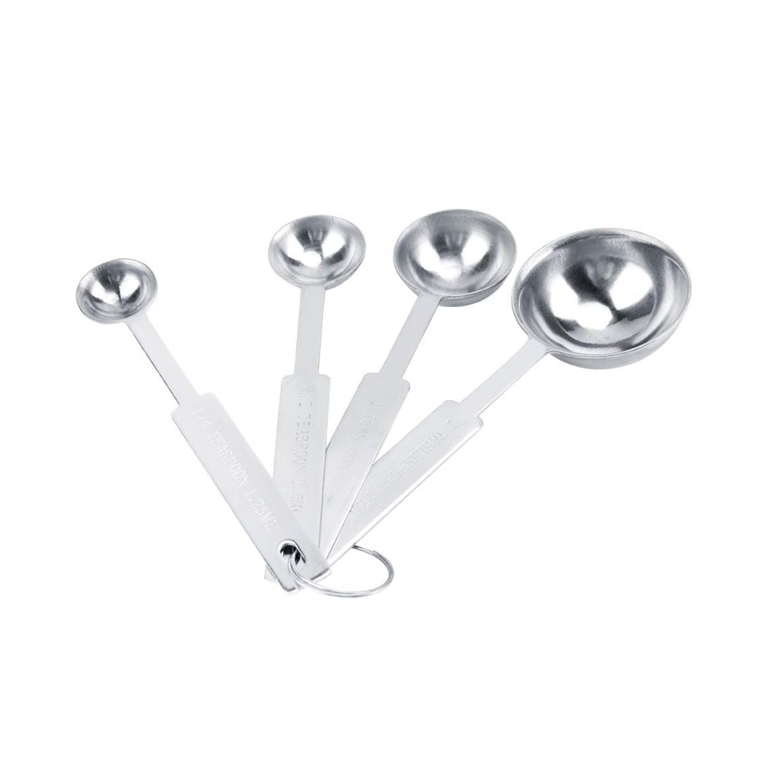 Juego 4 Cucharas Medidoras Acero