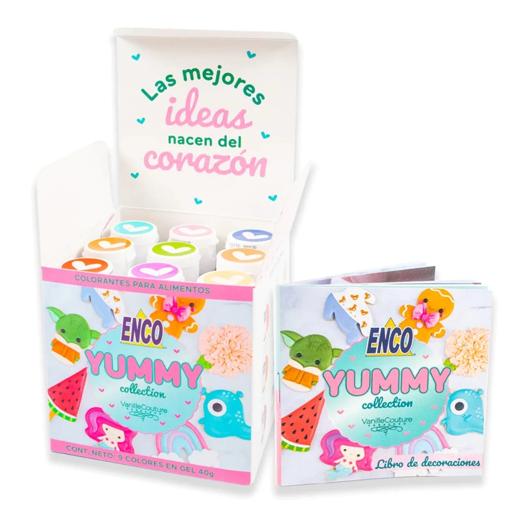 Kit Yummy Vanille Couture 9 Colores En Gel 40Ml