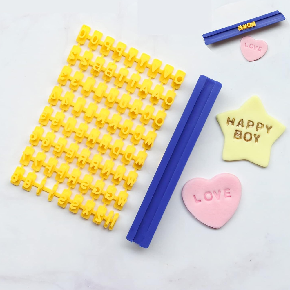 Marcador Plastico Letras Y Numeros Mini