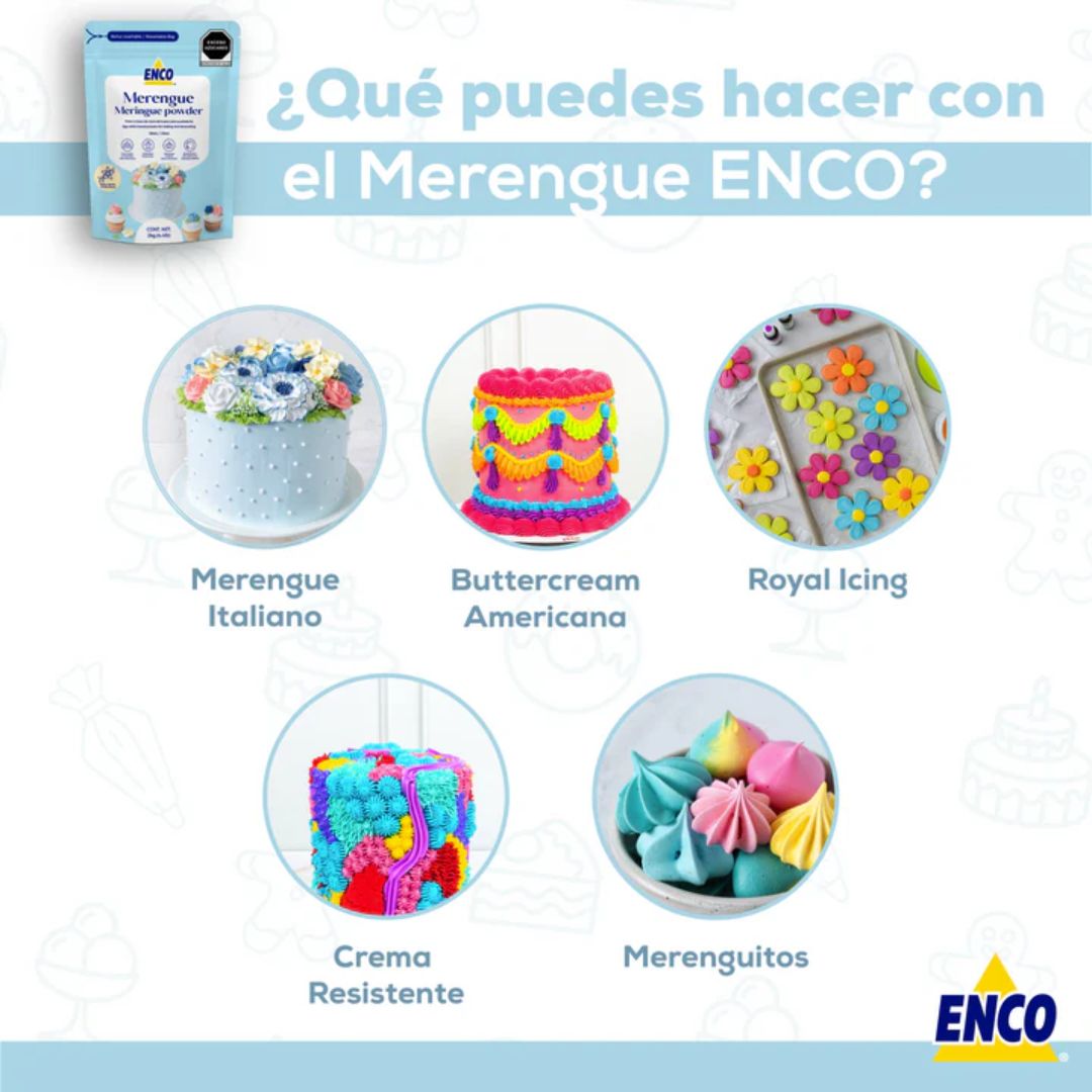 Merengue En Polvo Enco De 250Gr