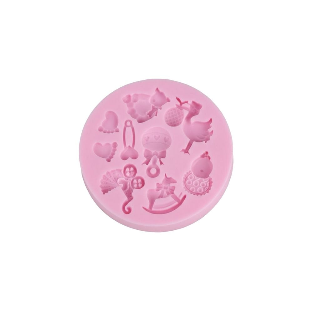 Molde Silicon Tematica Bebe