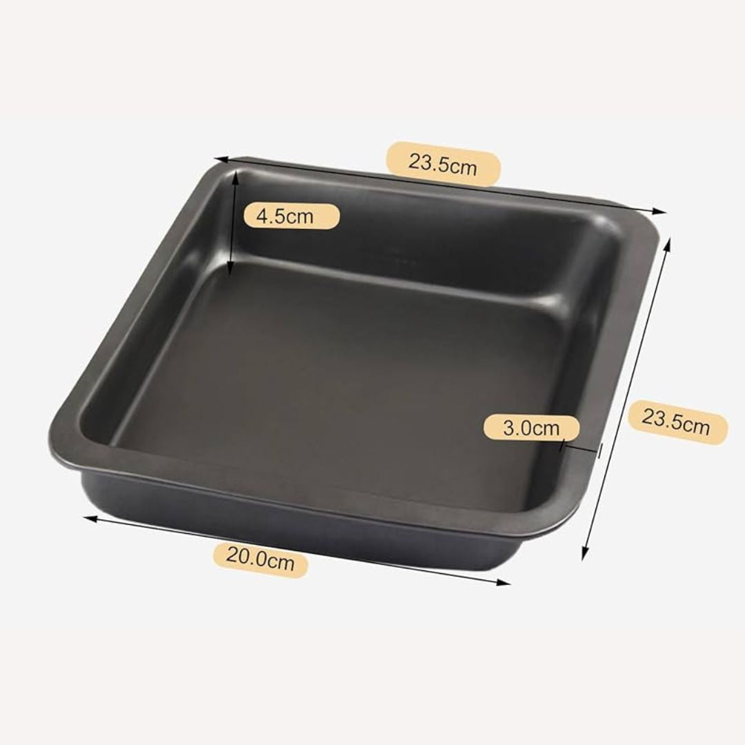 Molde Antiadherente Cuadrado 20x20cm