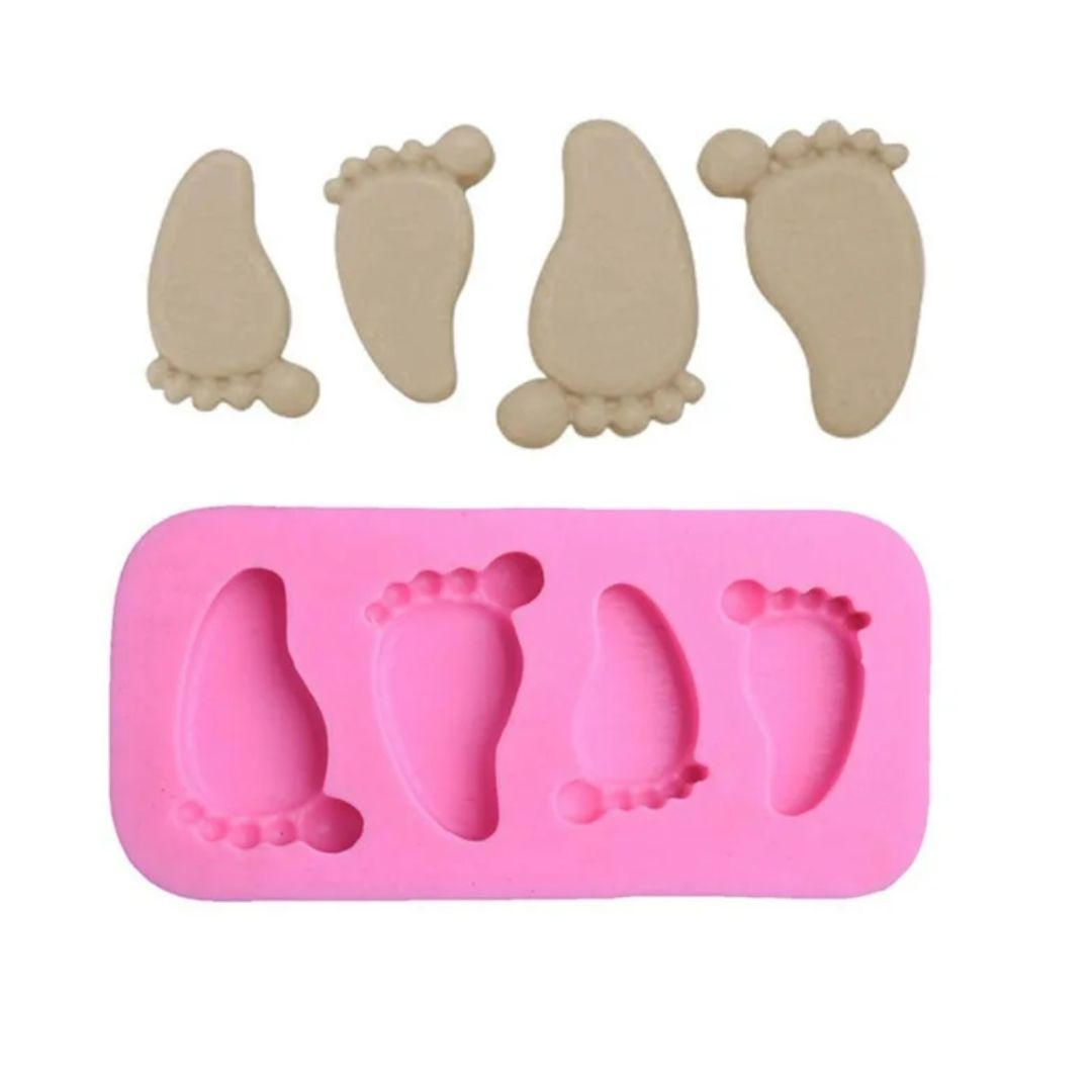 Molde Silicon 4 Piecesitos