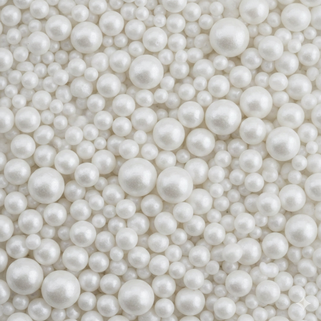 Perla Ultrabrillante Blanca Multitamaño 50gr