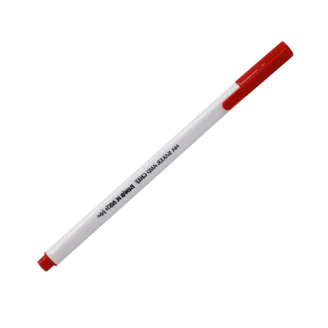 Plumon De Punto Fino Rojo