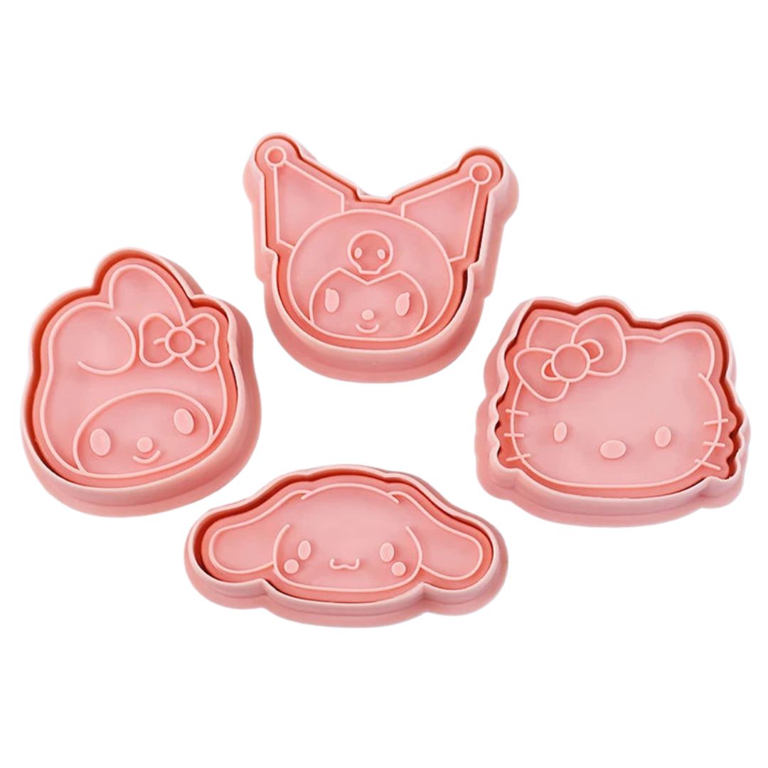 Set Cortador/Marcador Sanrio 4 pzas