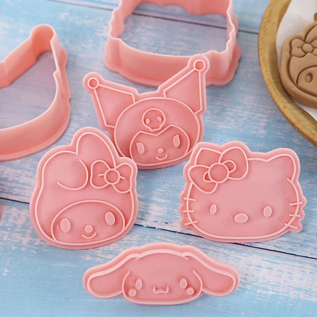 Set Cortador/Marcador Sanrio 4 pzas
