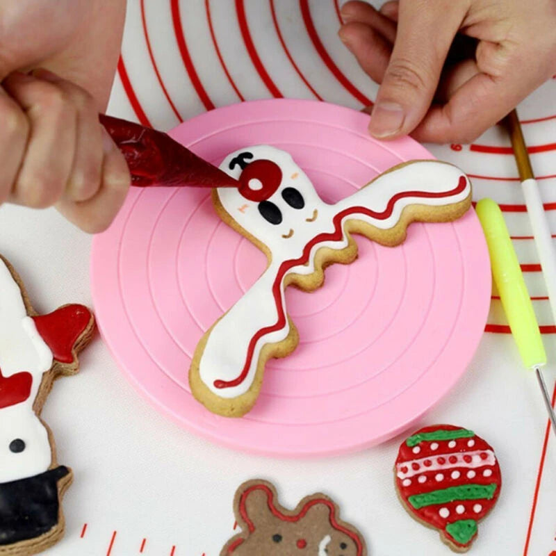 Base Giratoria Mini Para Galleta Y Cupcakes