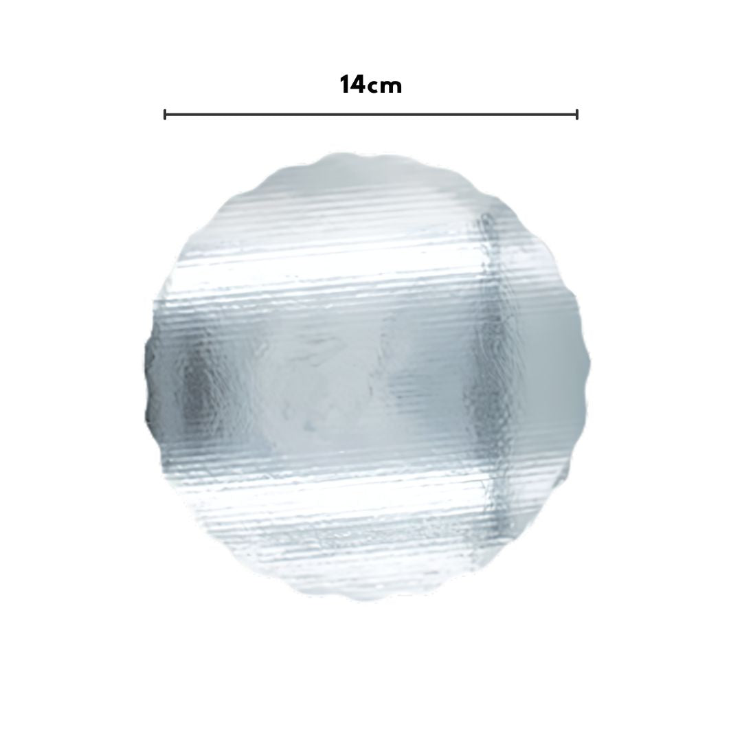 Base Para Pastel Redonda Plata 14Cm