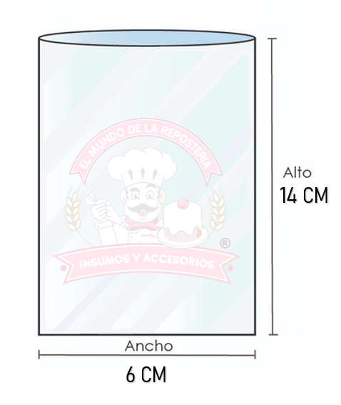 Bolsa Celofan 6X14 Cm