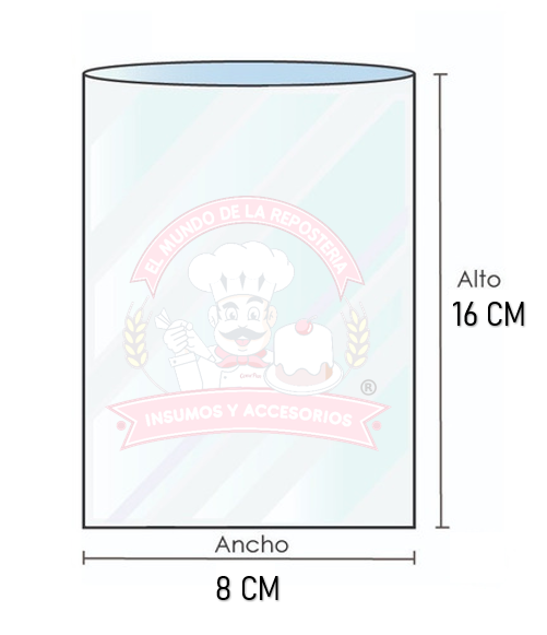 Bolsa Celofan 8X16 Cm