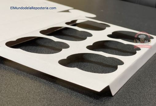 Caja Para Muffin 6 Piezas