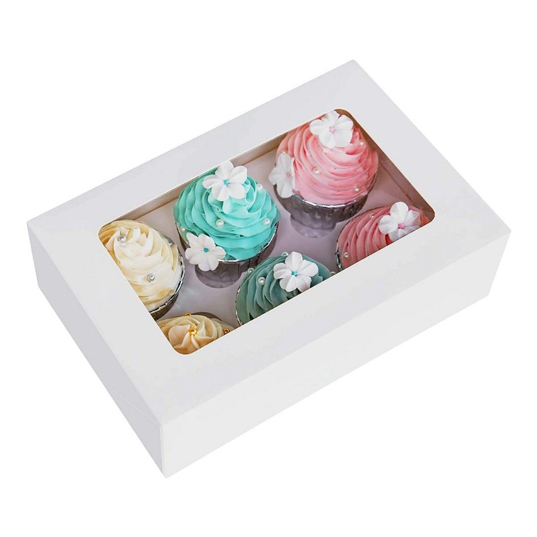 Caja Para Muffin 6 Piezas