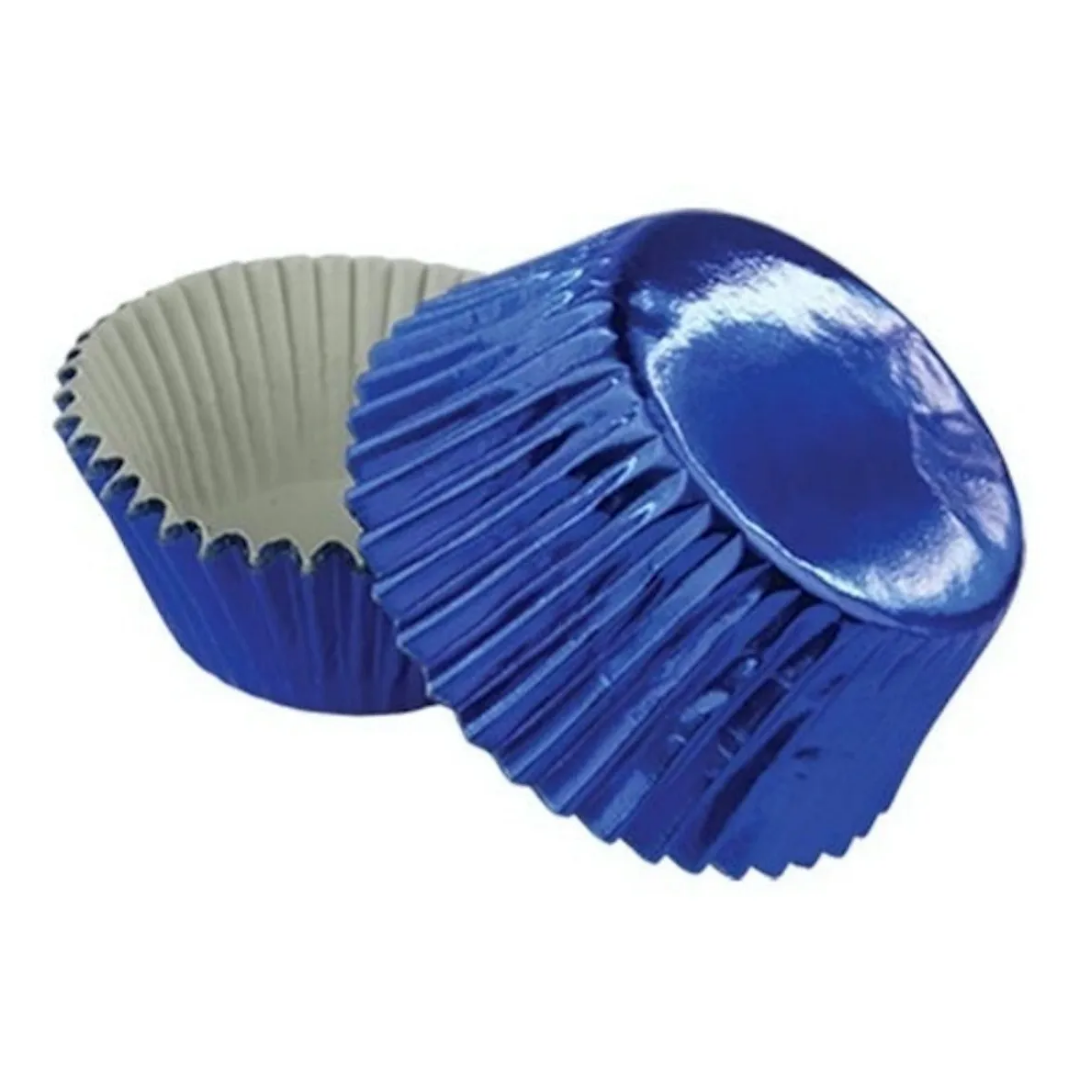 Capacillo Metalico Azul Estandar (#72), Paq. 50 Piezas