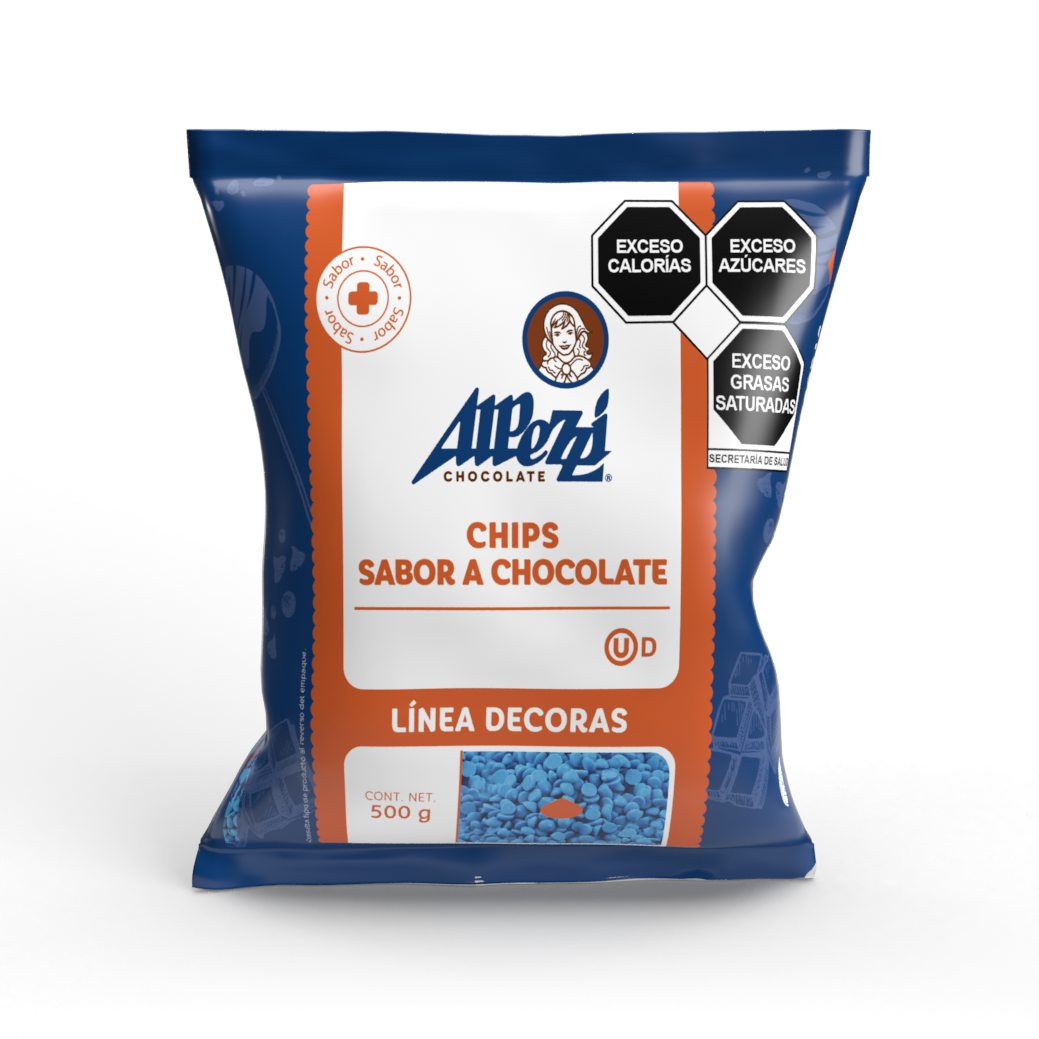 Chip Premium Azul B/500 Gr Alpezzi