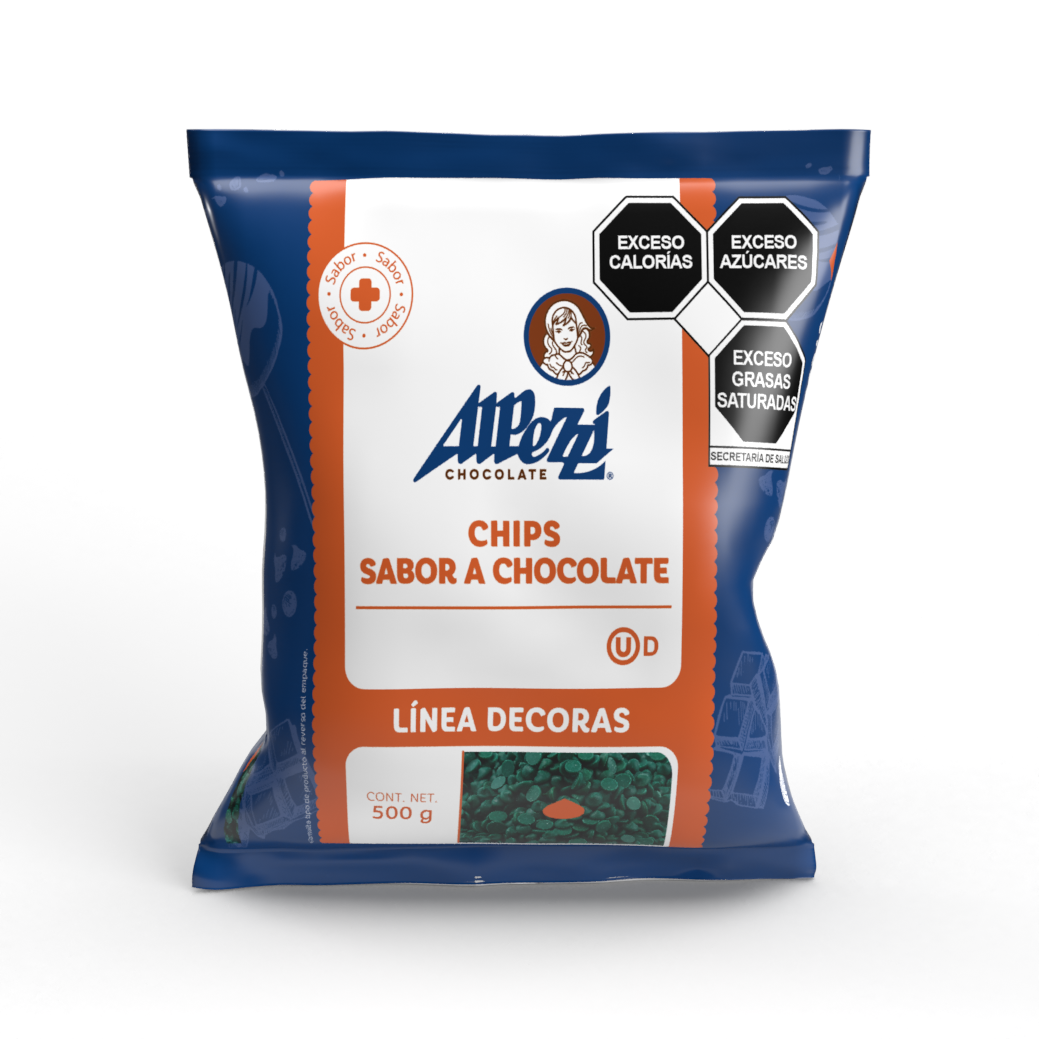 Chip Premium Verde B/500 Gr Alpezzi