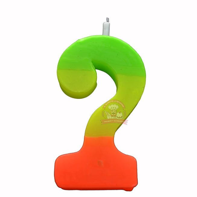 Vela Color Pastel Signo ? Verde