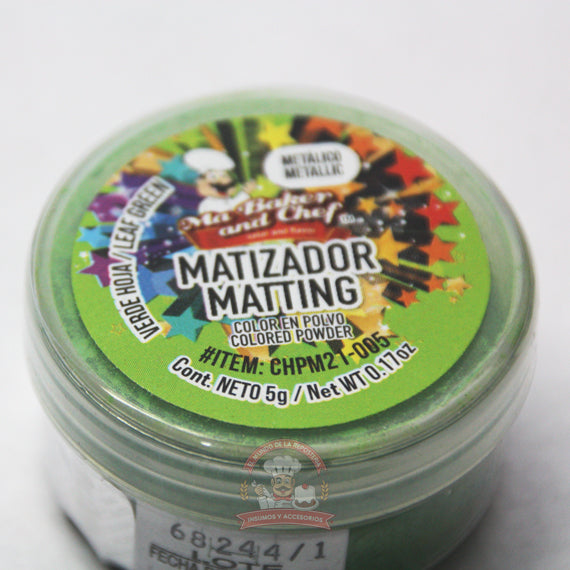Matizador Matting Tono Verde Hoja