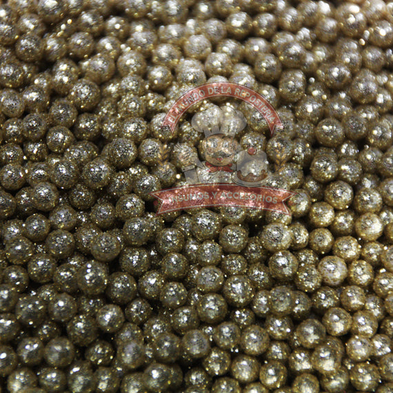 Gragea Diamantada Mediana #6 Oro Claro 100gr