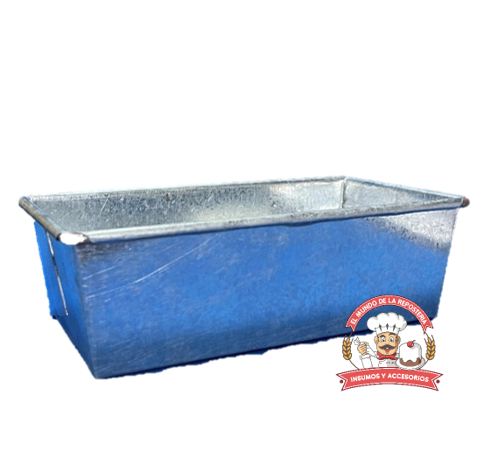 Molde P/ Pan De Caja Con Tapa 34x10x12cm