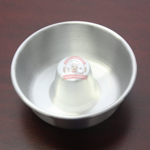 Molde Aluminio Rosca 14cm 500ml cal.90mm