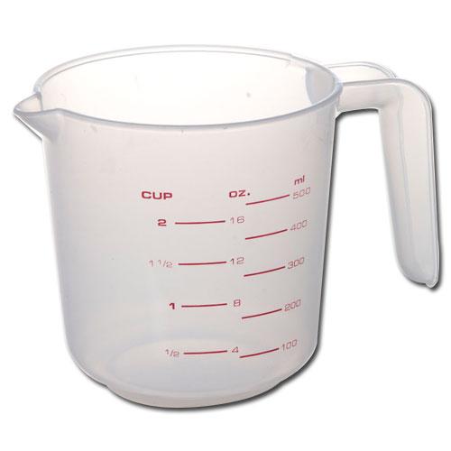 Taza Medidora De Plastico 500Ml