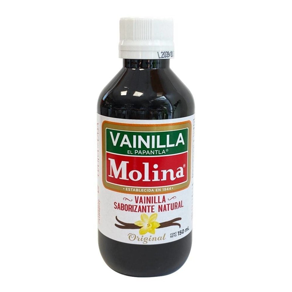 Vainilla Molina Saborizante Natural Oscuro Bote 120ml