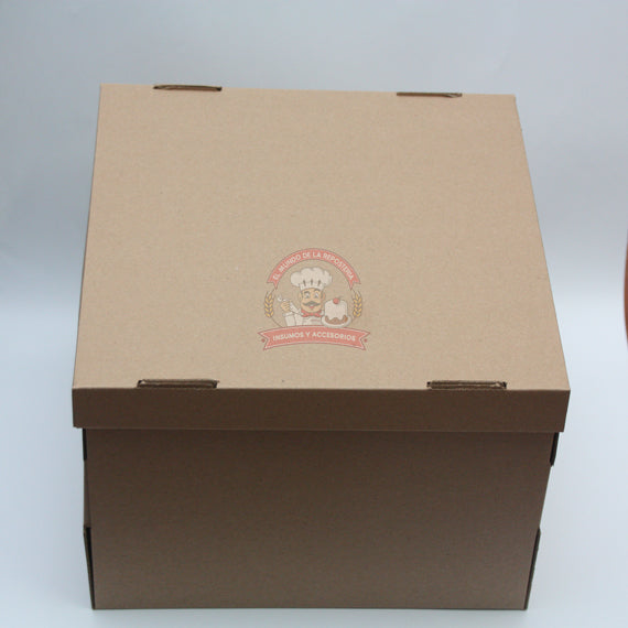 Caja Pastelera Fondo Y Tapa 28x28x20cm