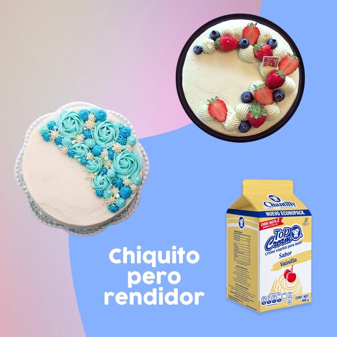 Top Cream Sabor Vainilla 460Gr