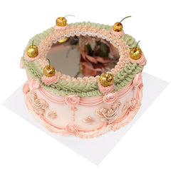 Cake Topper Acrilico Redondo "Selfie Cake" 18cm
