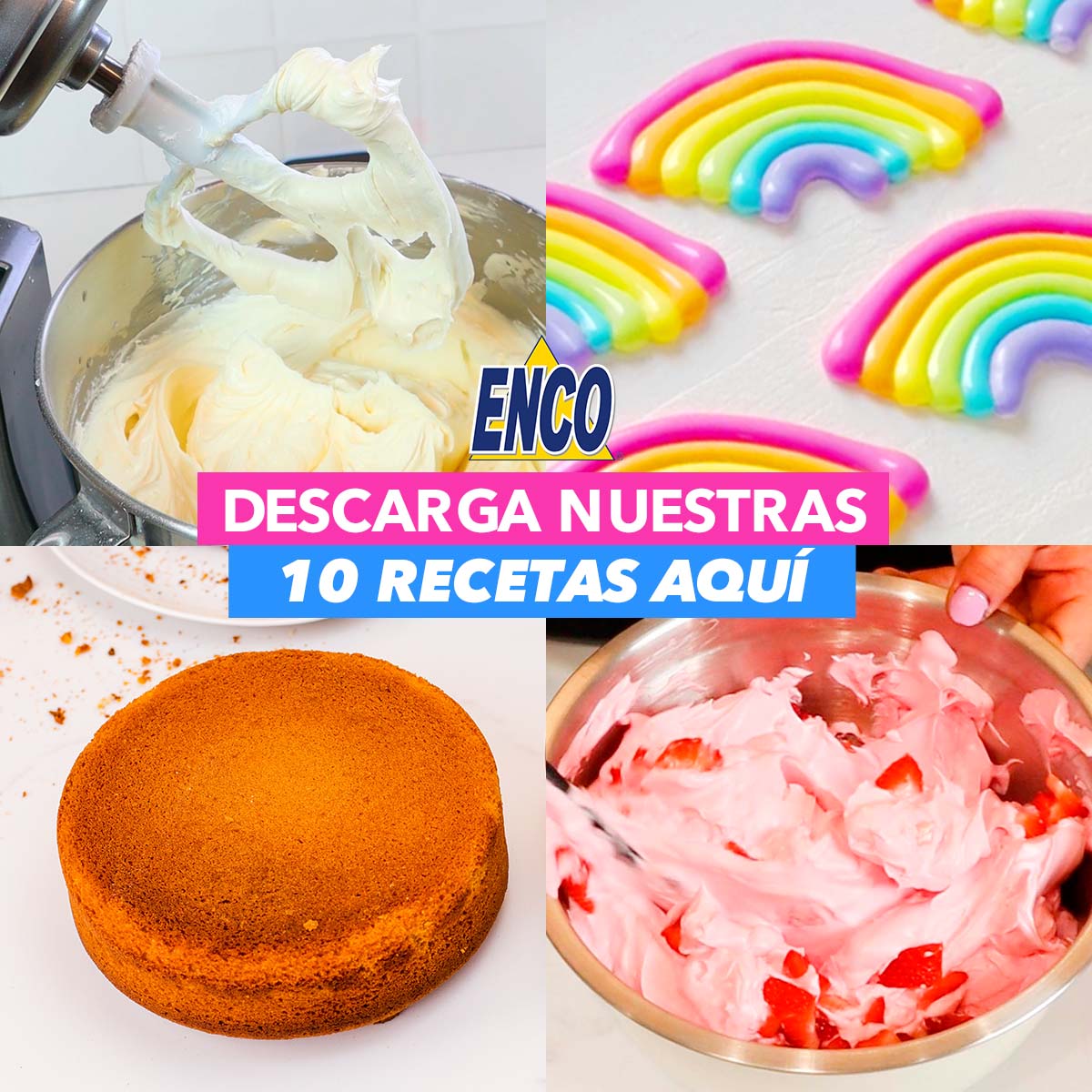 10 Recetas De Postres Deliciosos Enco - El Mundo de la Repostería