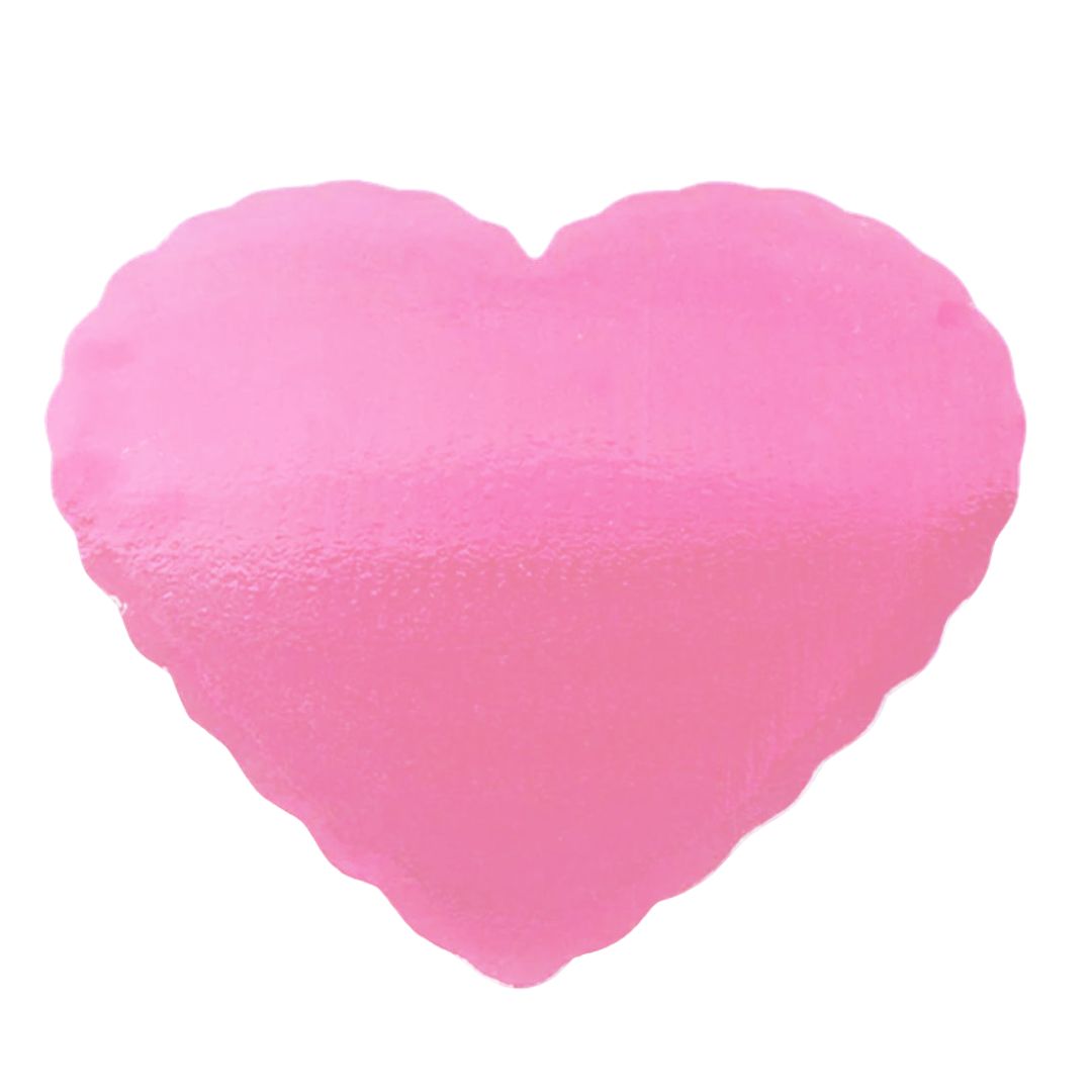 Base Carton Corazon Rosa 42cm