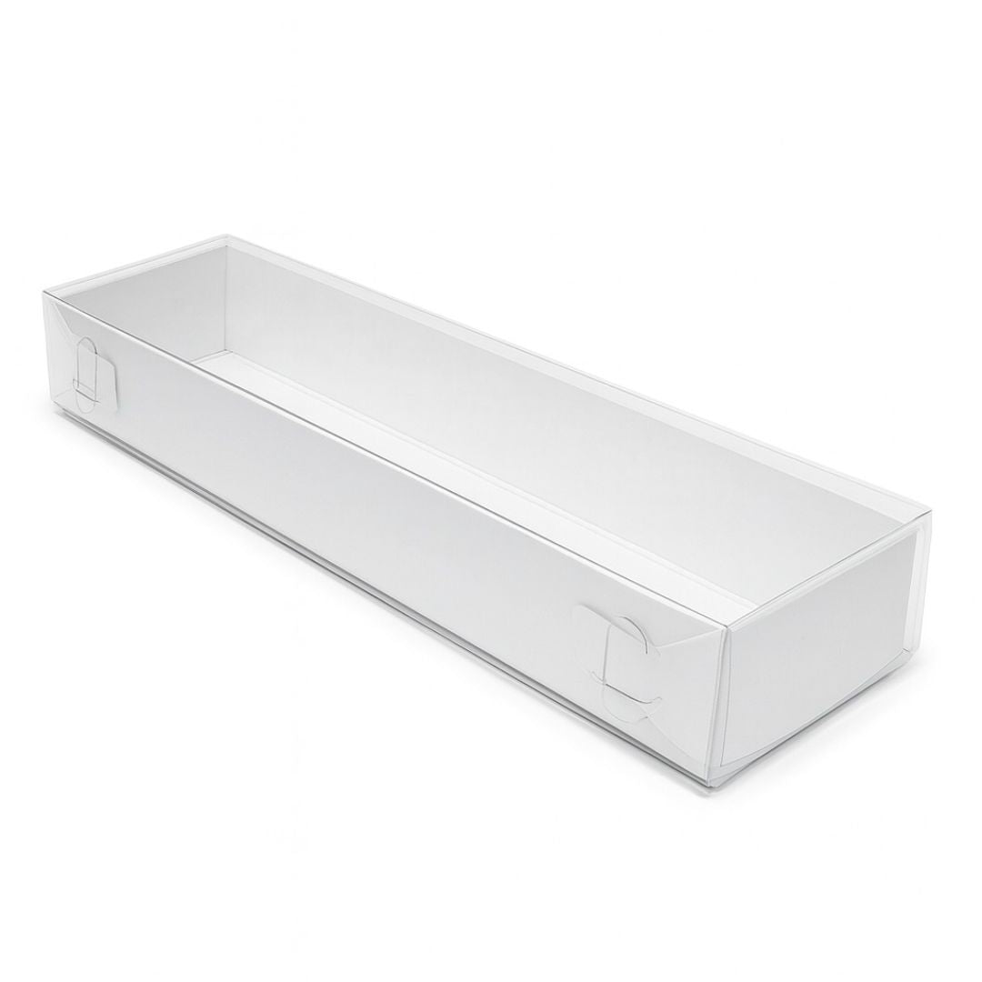 Caja Para Macarrones Rectangular 23x5.5x3cm, Pieza.