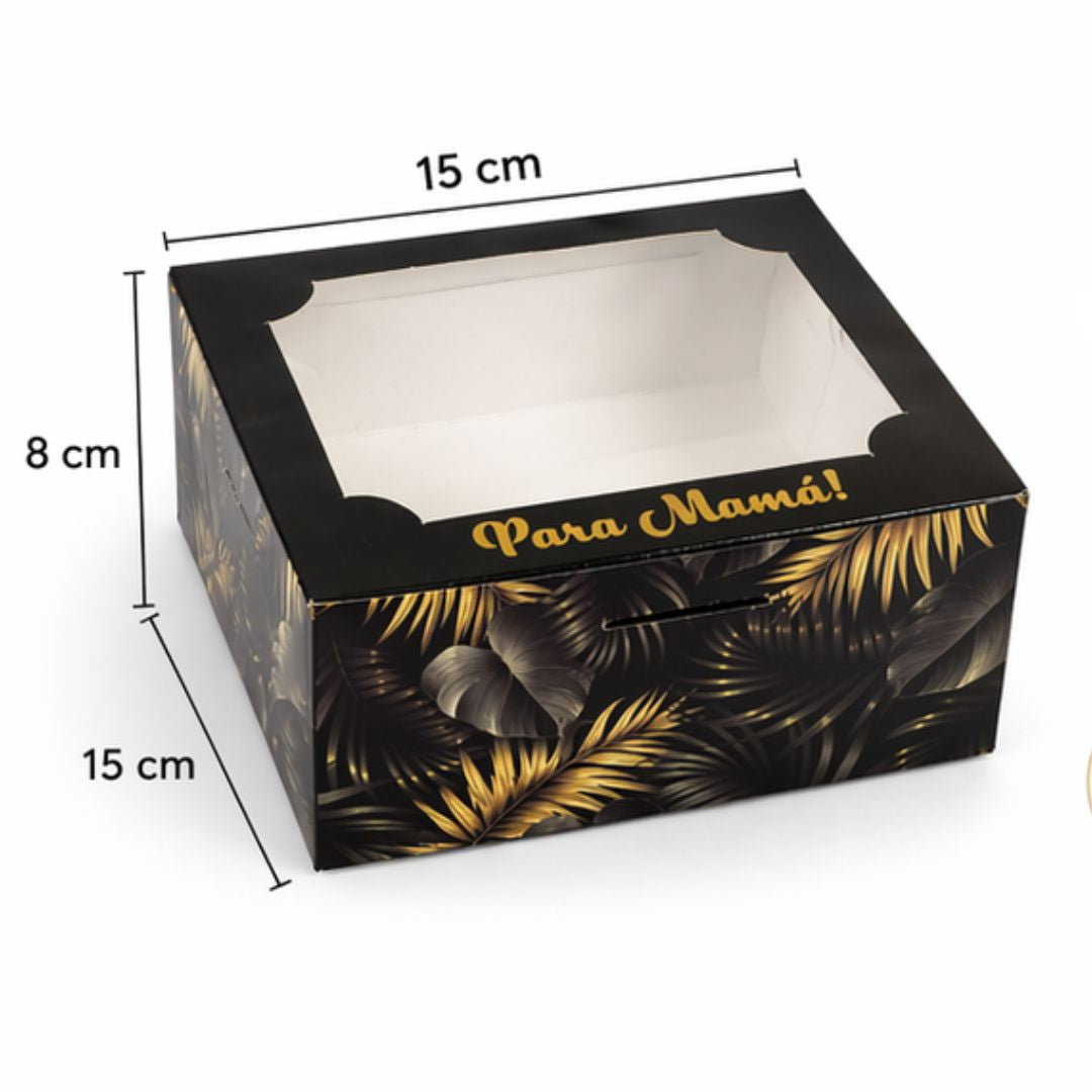 Caja Diseño "Para Mama", 15X15X8CM