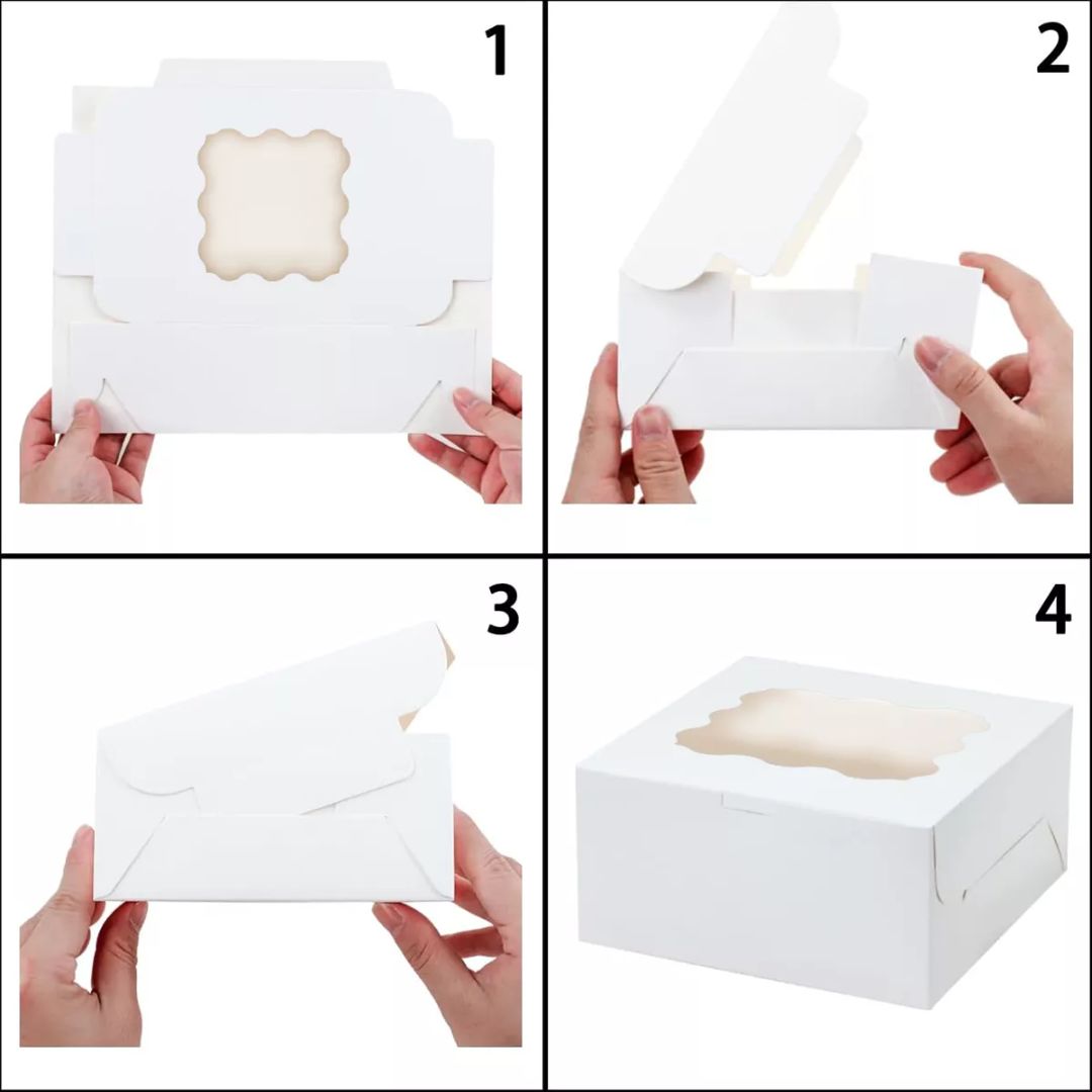Caja Pastelera 15.2x15.2x7.6cm