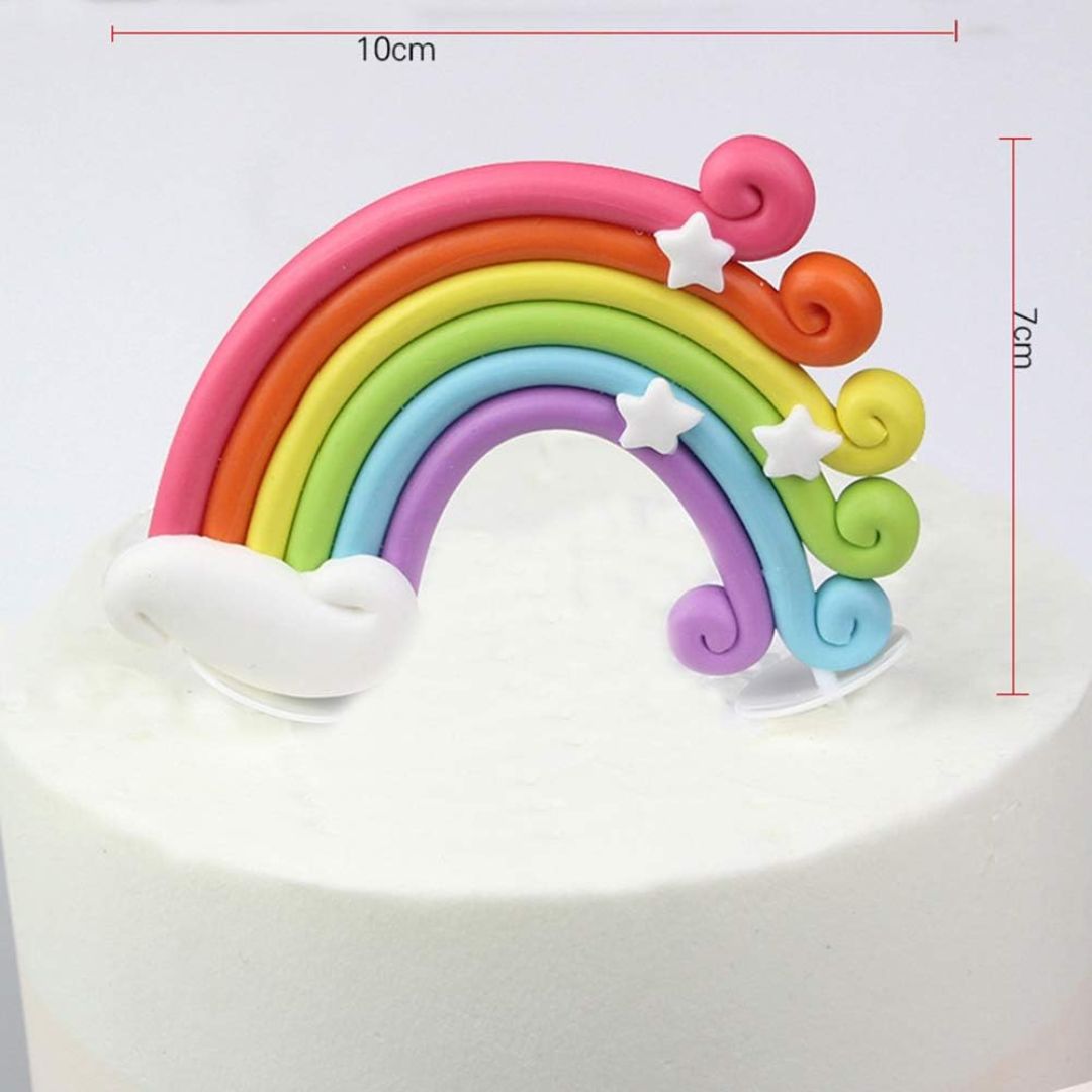 Cake Topper Arcoiris